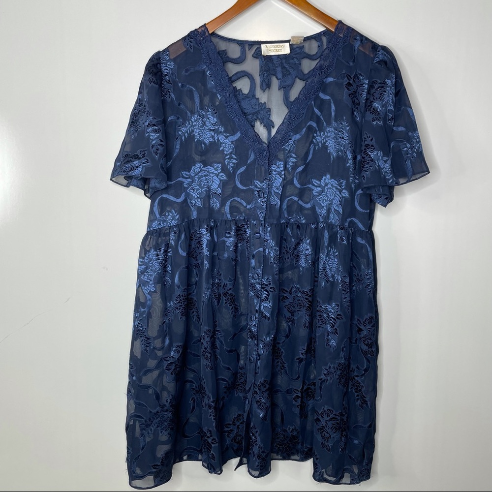 Victoria's Secret Vintage Floral Lace Babydoll